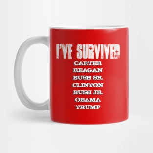 American Presidents 1980s Survivor Mug